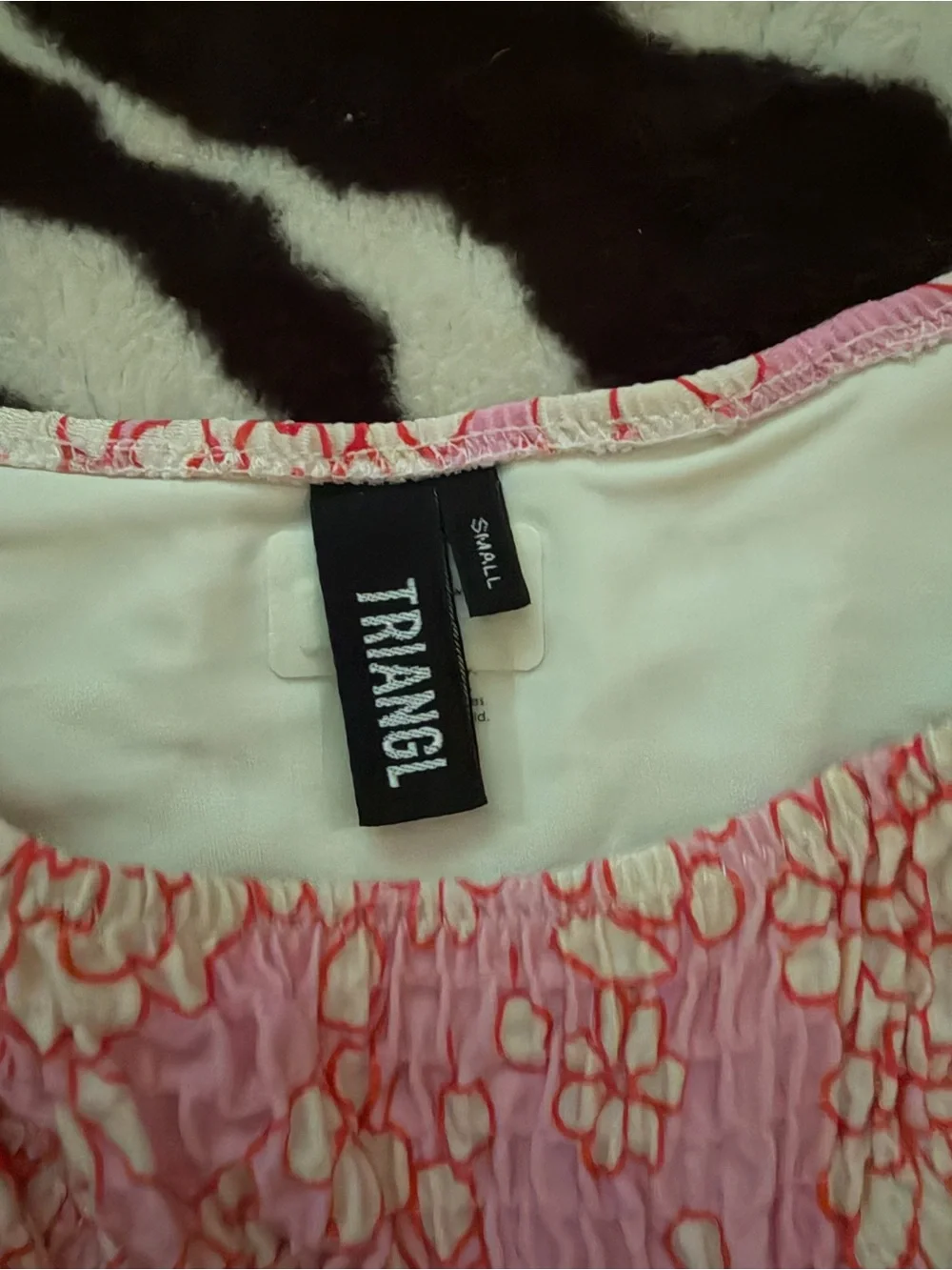 triangl swimwear Pink Floral Bikini Set